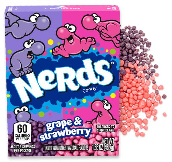 NERDS 046,7GR GRAPE-STRAWBERRY /36