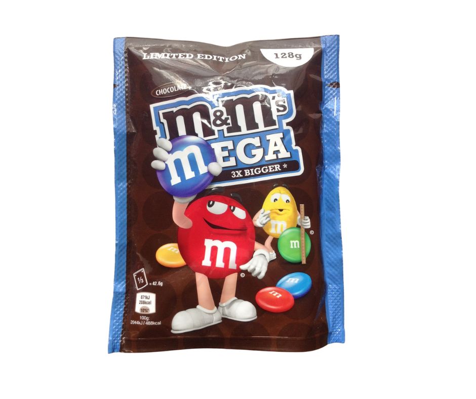  M&M CHOCO  MEGA 220GR /12