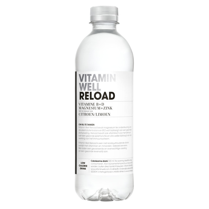 VITAMIN WELL 50CL RELOAD LEMON /12