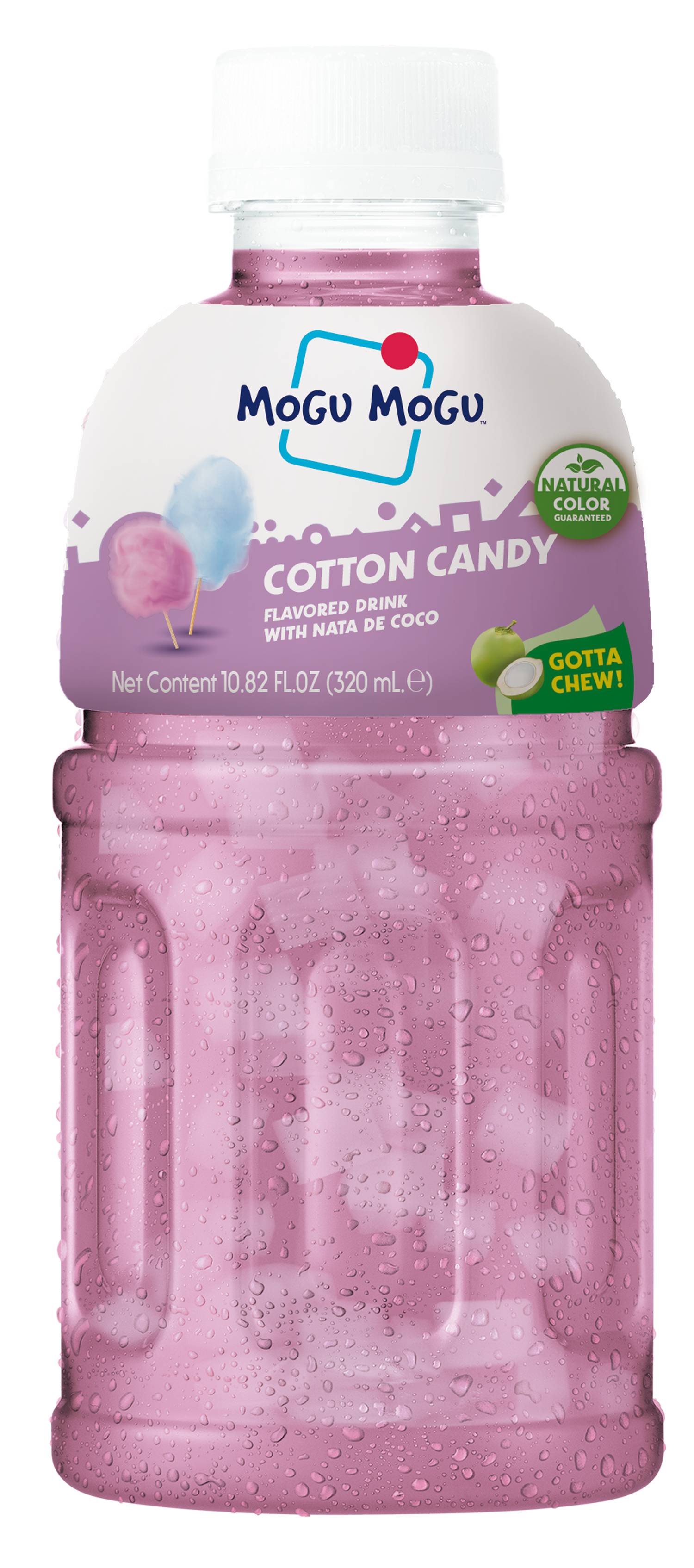 MOGU MOGU COTTON CANDY 32CL PET /4X6PACK