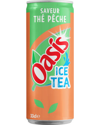 OASIS 33CL TEA PECHE CAN /24