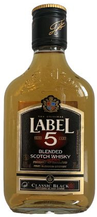 LABEL 5 WHISKY 20CL OW /6