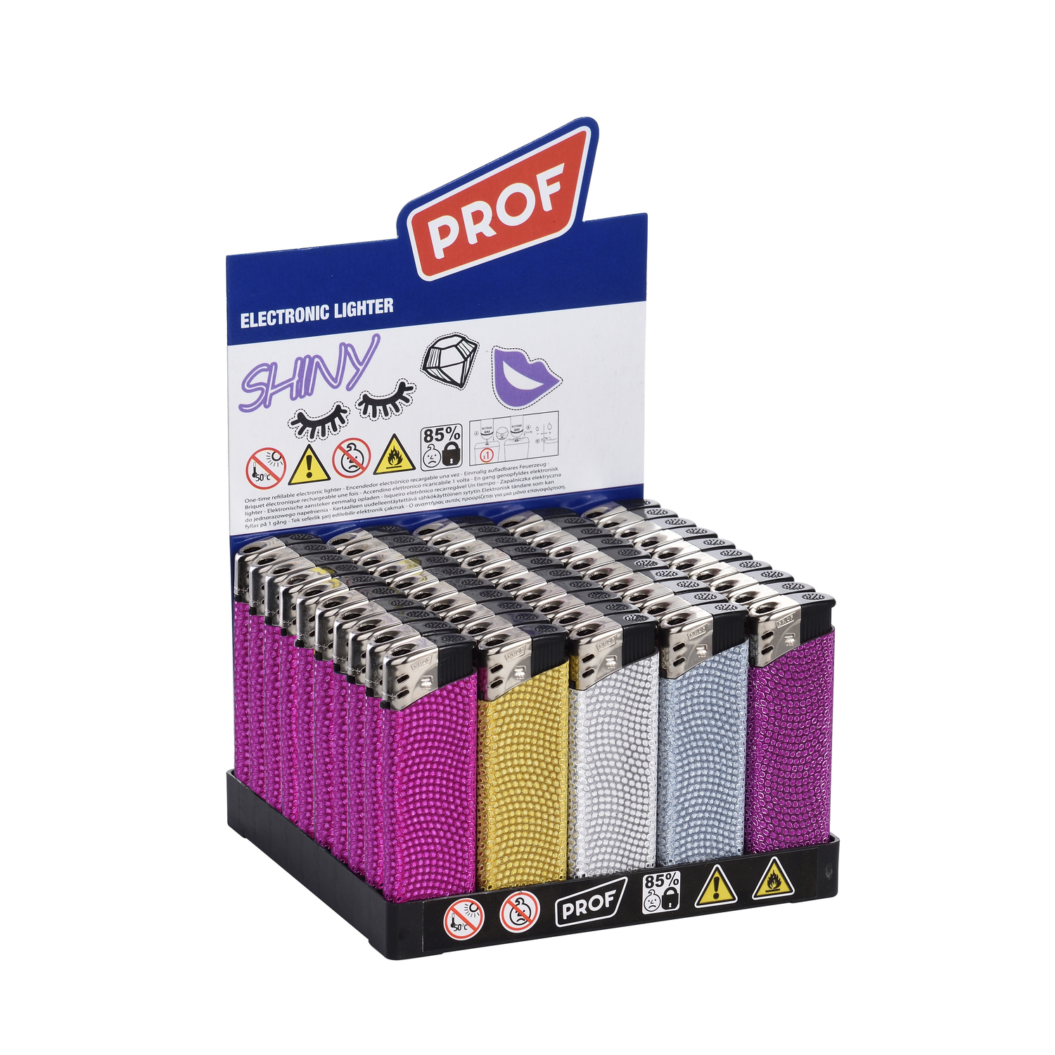 PROF SHINY REFILLABLE ELECTRONIC/50