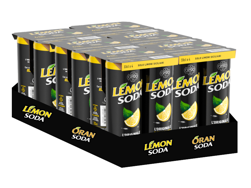 CRODO LEMONSODA 33CL SLIM CAN /6x4PACK