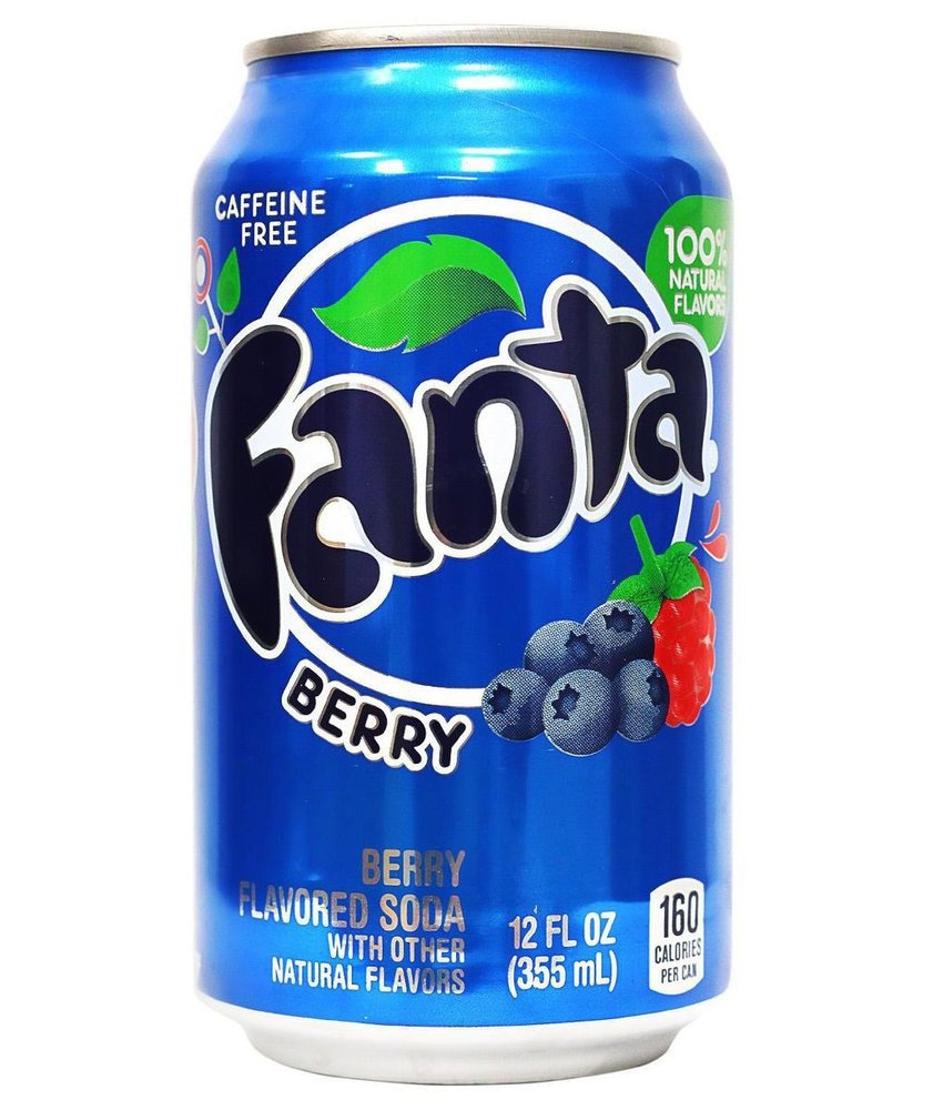 FANTA 35,5CL BERRY CAN /12 *IMPORT*