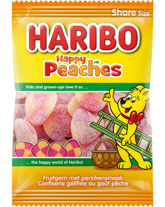 HARIBO 185GR  PERZIK /20