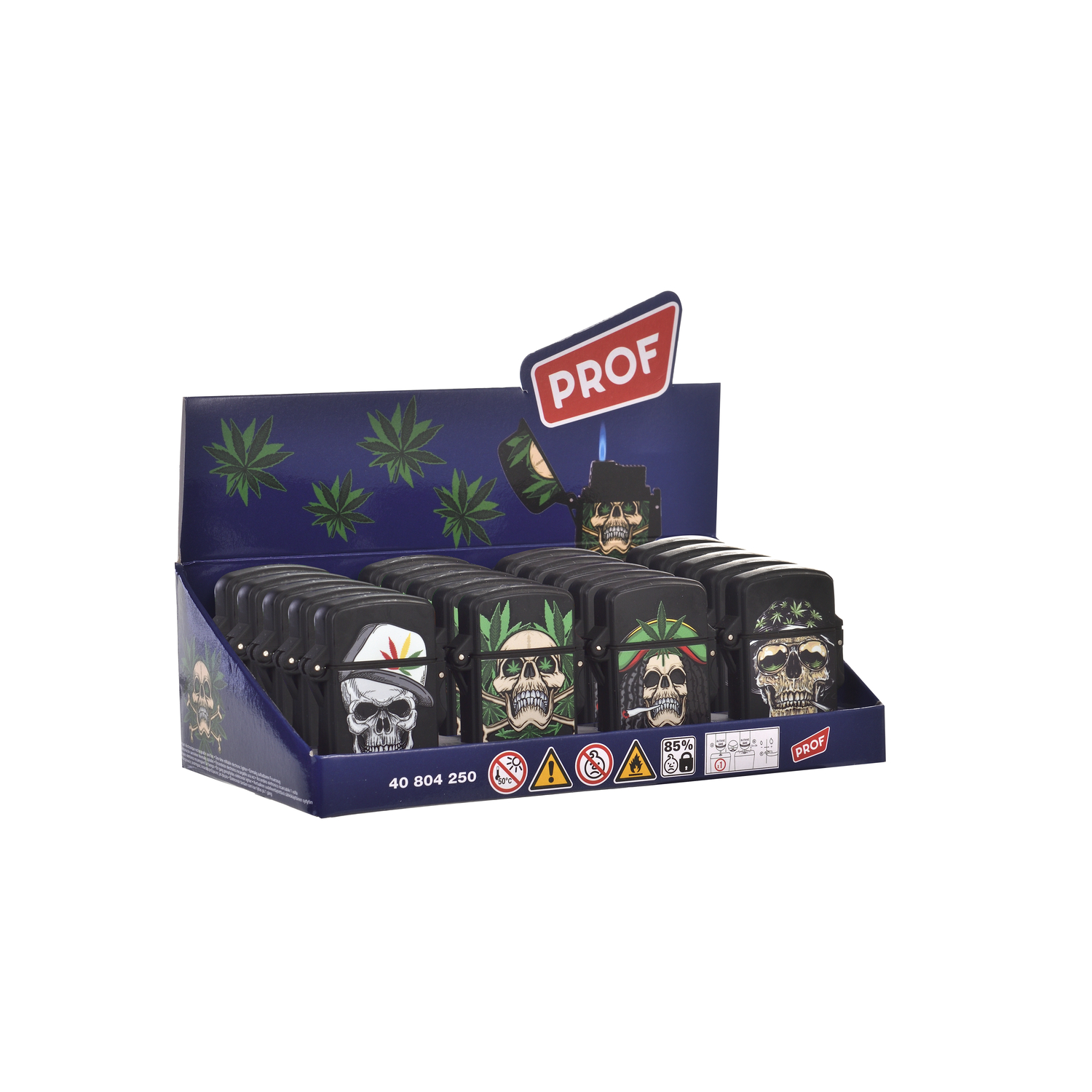 PROF JETFLAME RASTA SKULLS MALIBU/20