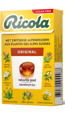 RICOLA ORIGINAL HERB. 050GR /20