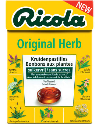 RICOLA ORIGINAL HERB. 050GR /20
