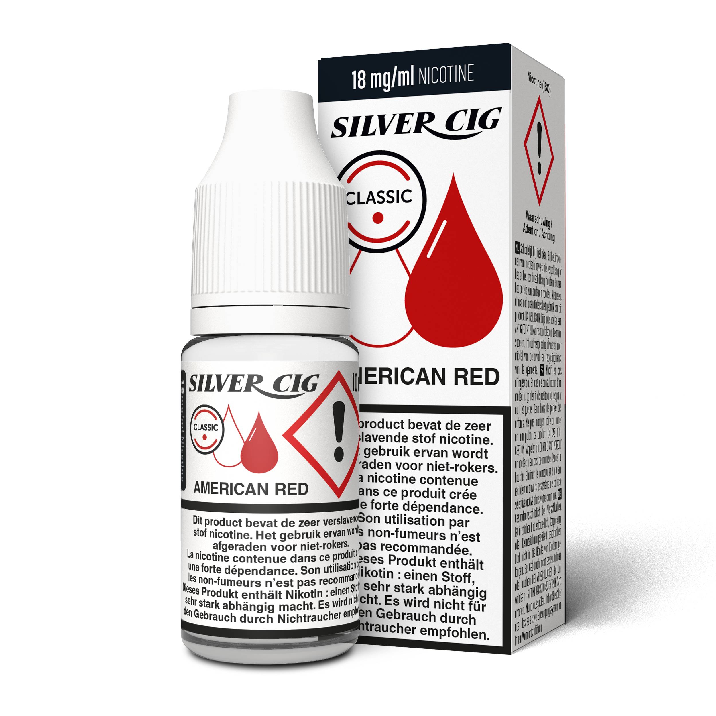 SILVERCIG 18 MG AMERICAN RED
