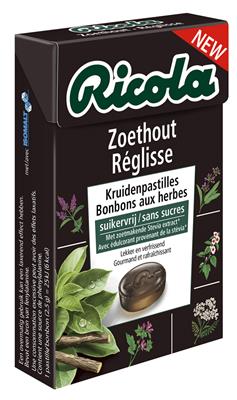 RICOLA ZOETHOUT 050GR /20