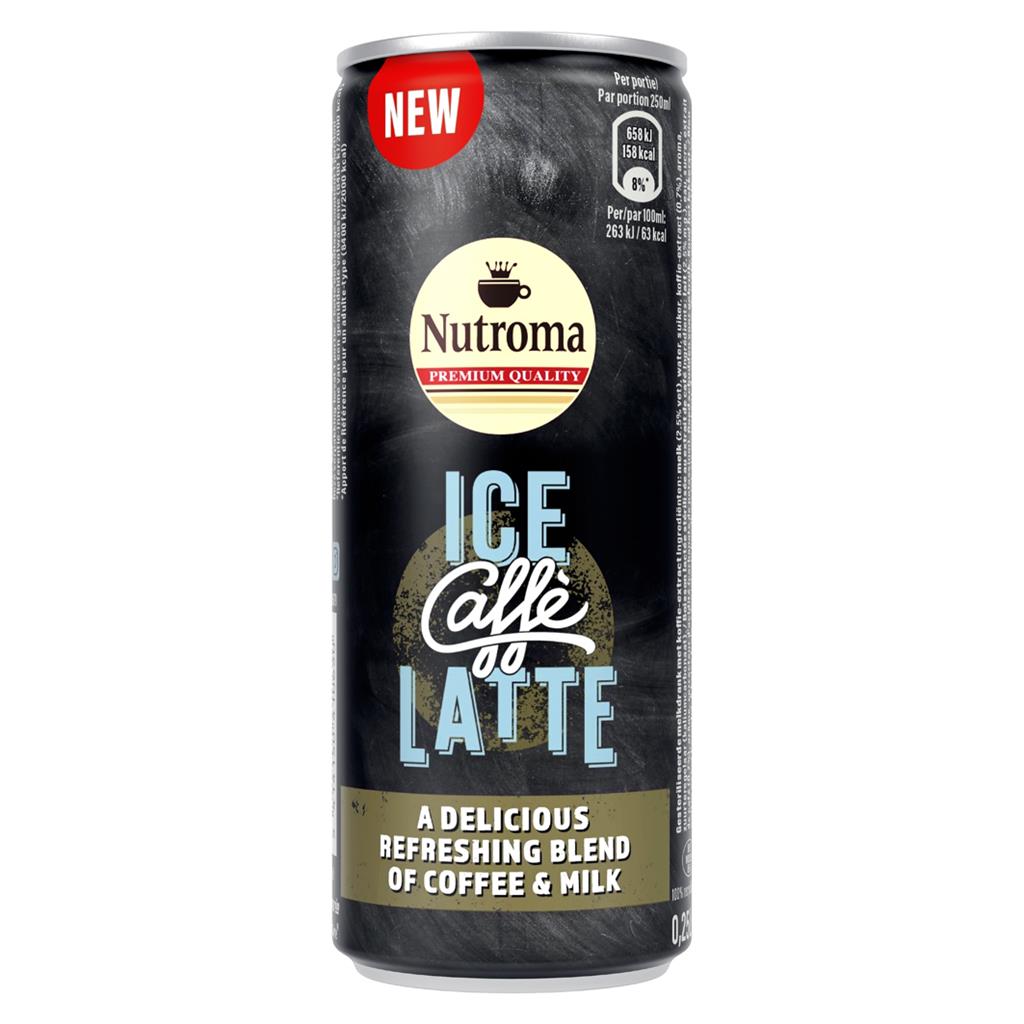 NUTROMA ICE CAFFEE LATTE 25CL CAN /12