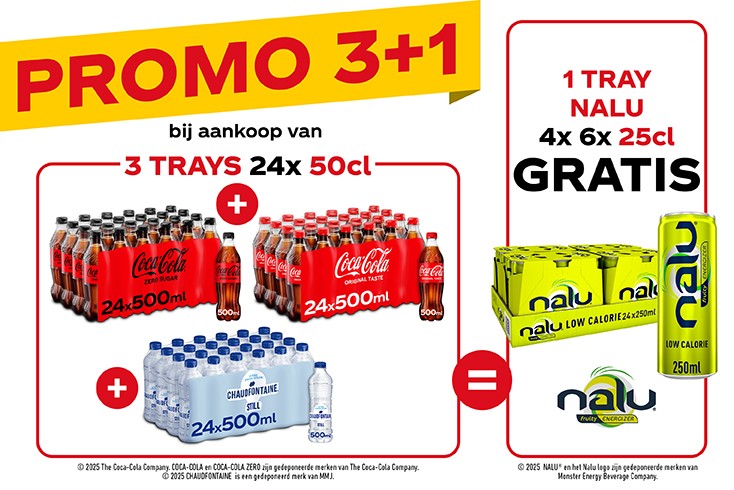 COCA-COLA 50CL PET COLLI "3+1"