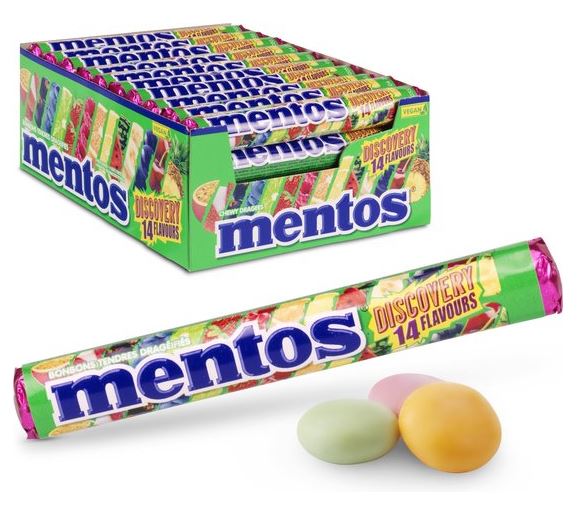MENTOS ROLL DISCOVERY 14 SMAKEN /40