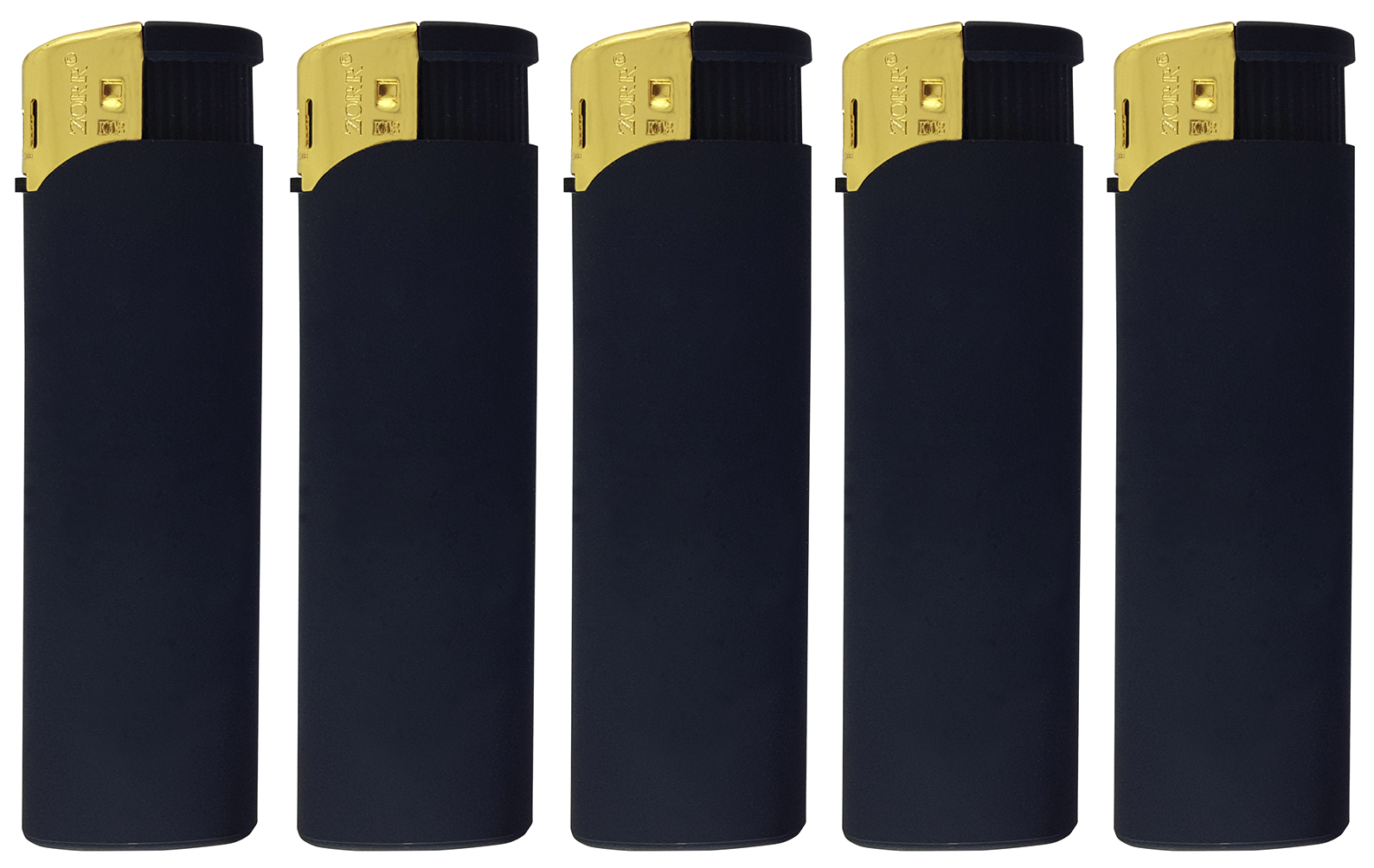 ZORR LIGHTER RUBBER BLACK GOLD /50