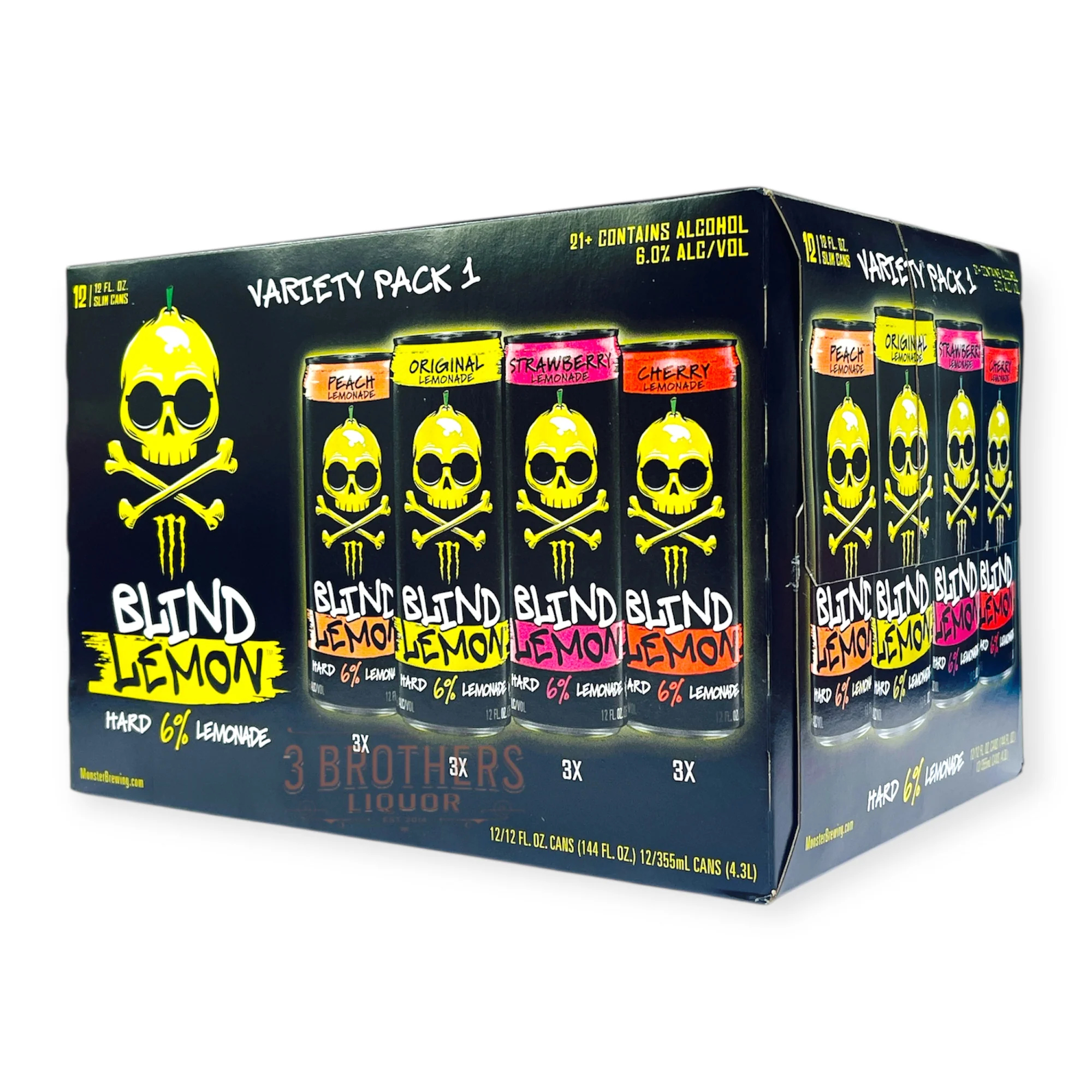 MONSTER THE BEAST BLIND LEMONADE HARD 6% /12