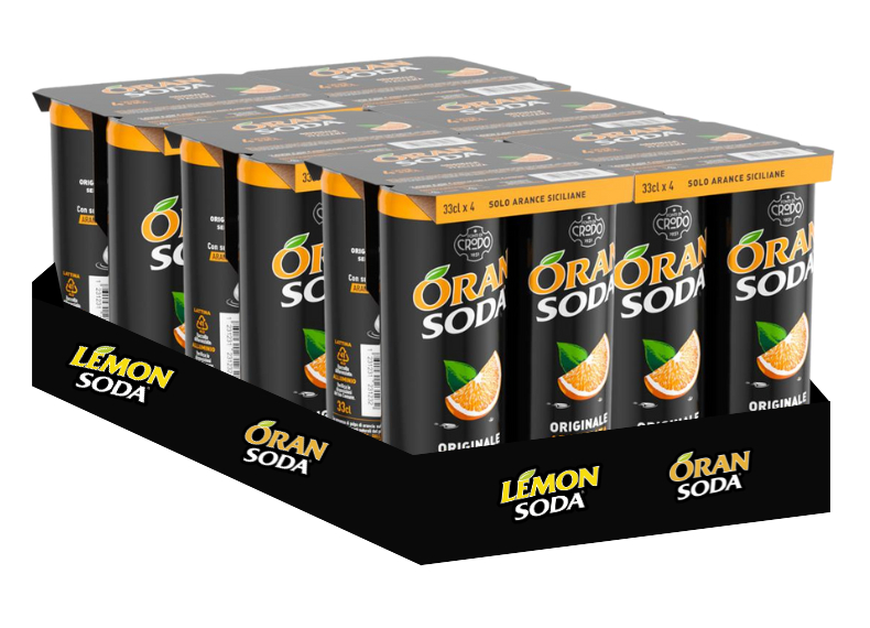 CRODO ORANSODA 33CL SLIM CAN /6x4PACK
