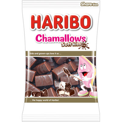 HARIBO 175GR CHAMALLOWS SOFT KISS XTRA /12