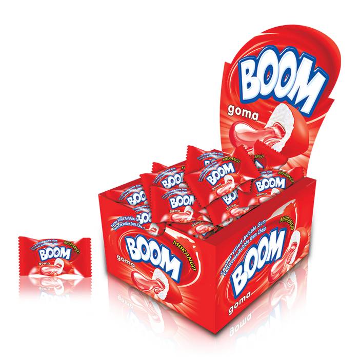 FUFU BOOM MORANGO GUM /40