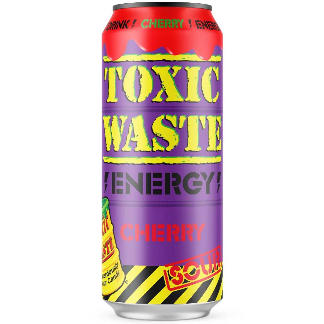 TOXIC WASTE ENERGY 50CL SOUR CHERRY CAN /12