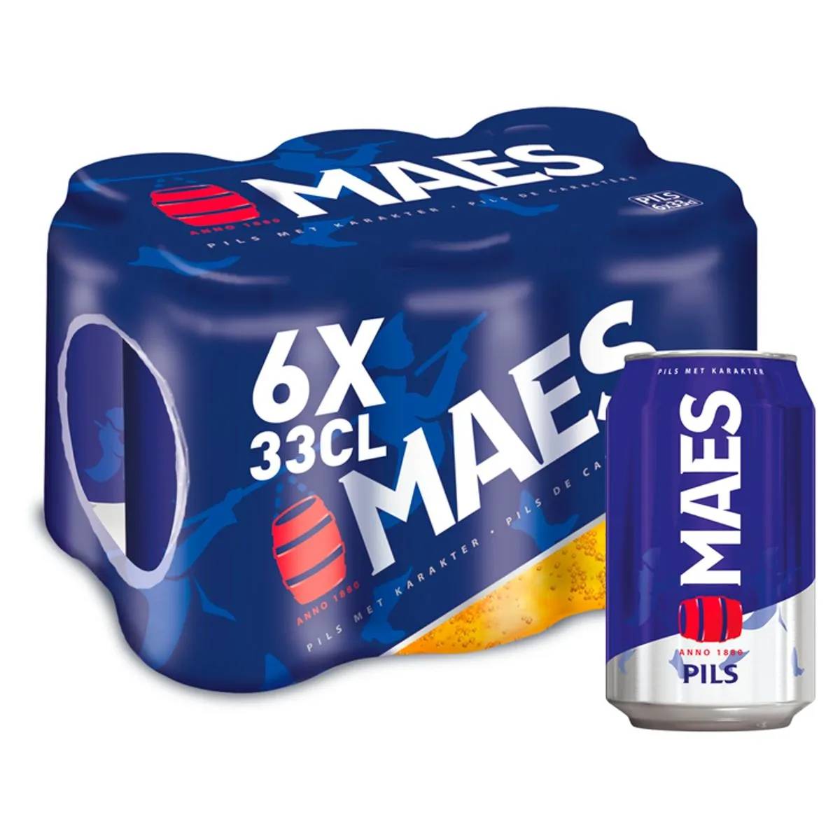 MAES PILS 33CL CAN /4X6PACK