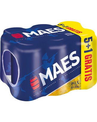 MAES PILS 33CL CAN /4X6PACK