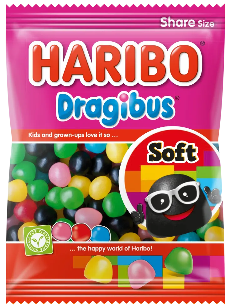 HARIBO 150GR DRAGIBUS SOFT /20