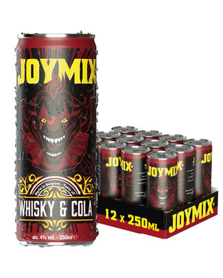 JOYMIX WHISKY COLA 4° CANS 25CL/12