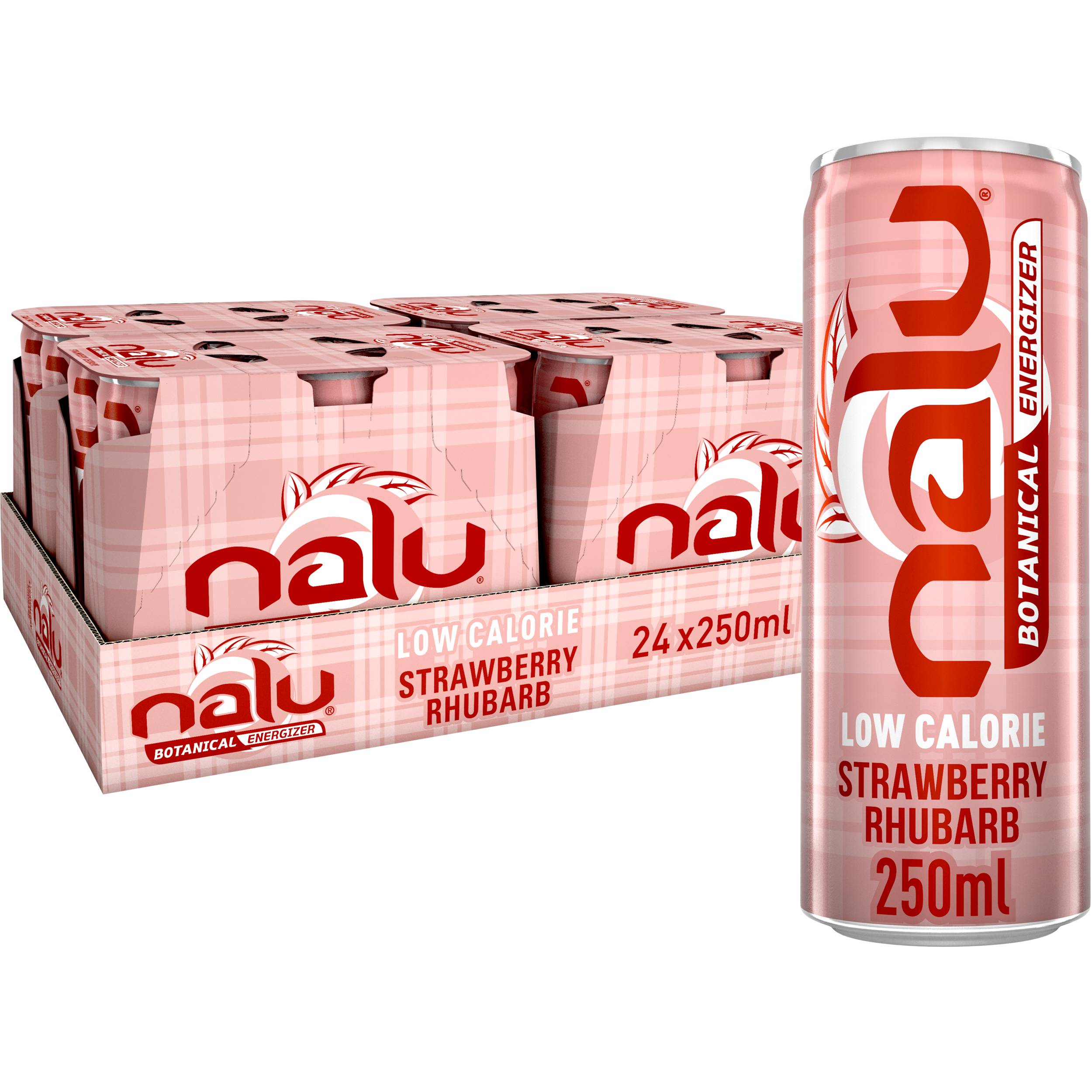 NALU 25CL BOT. STRW. RHUB. CAN /4X6PACK