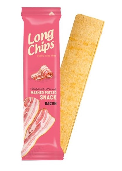 LONG CHIPS 075GR BACON /20