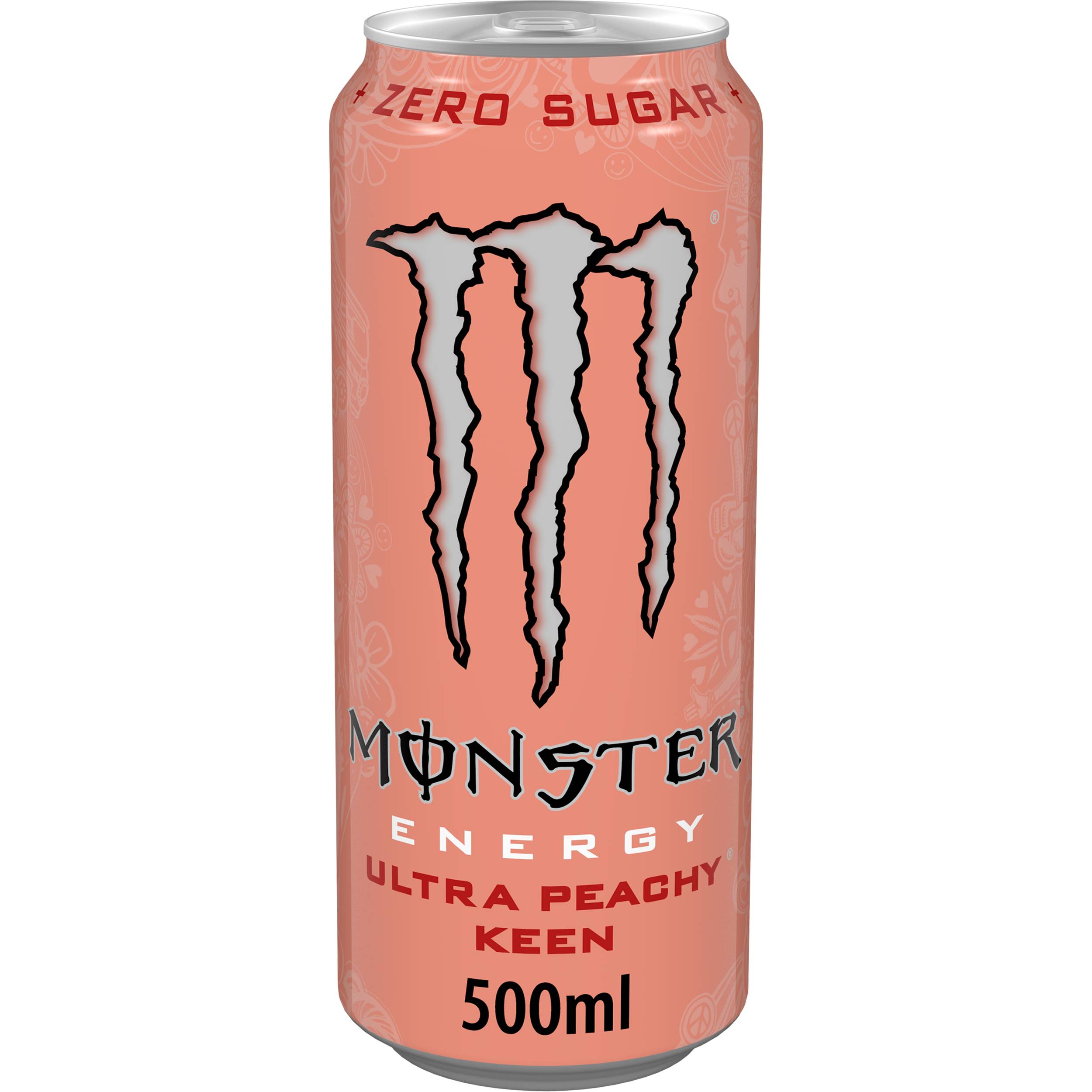 MONSTER 50CL ULTRA PEACHY KEEN CAN /24