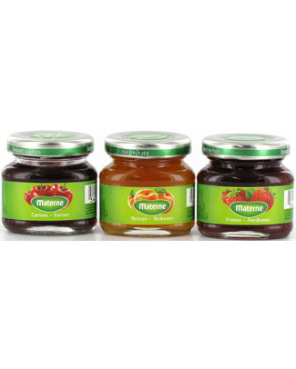 360073 MATERNE CONFITUUR MINIATUUR 3X50GR