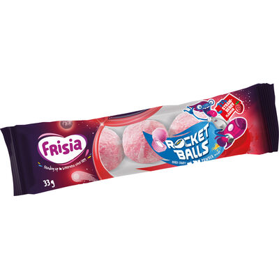 FRISIA KOGELS 5 PACK AARDBEI/50