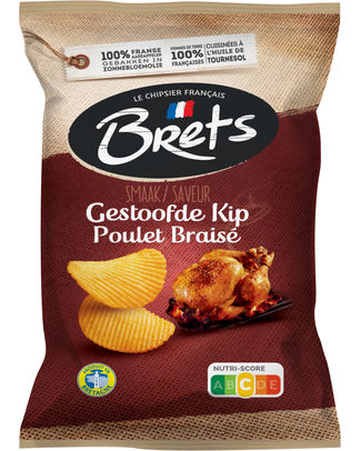 BRETS 40GR POULET BRAISé/18