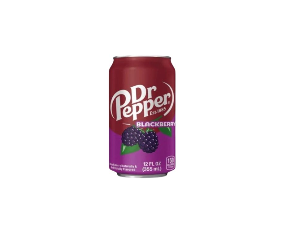DR PEPPER 35CL BLACKBERRY CAN /12