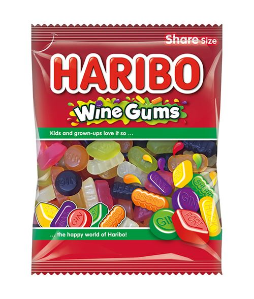 HARIBO 160GR WINEGUMS /12
