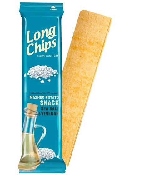LONG CHIPS 075GR SEA SALT & VINEGAR /20