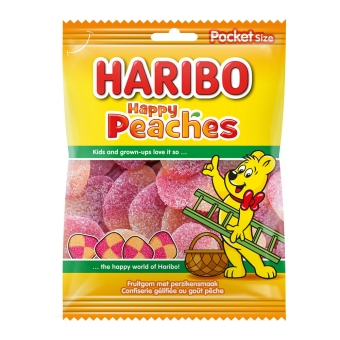HARIBO 075GR PERZIKEN /28