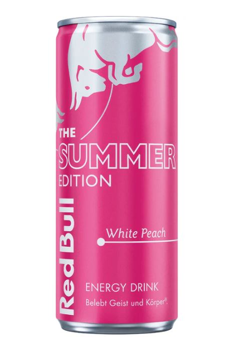 RED BULL 25CL IMP WHITE PEACH /24