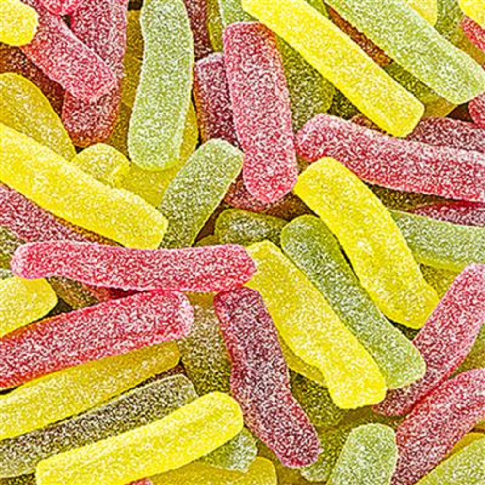 TROLLI 1,0KG ZURE STAAFJES