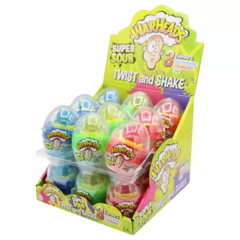 WARHEADS TWIST & SHAKE EGGO /18