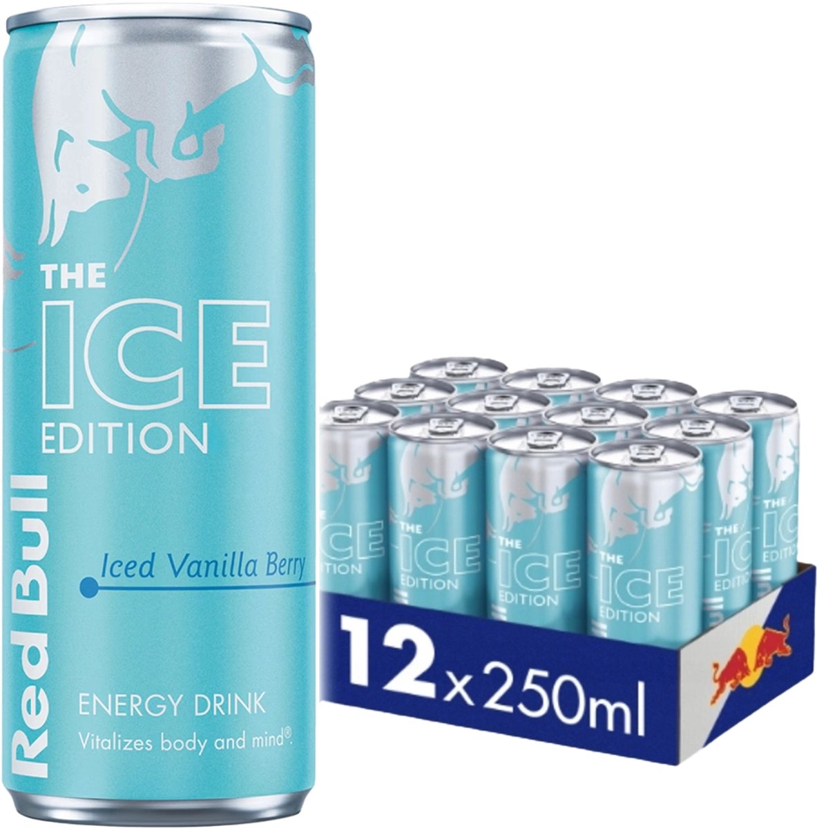 RED BULL 25CL IMP VANILLE WITH SUGAR/12
