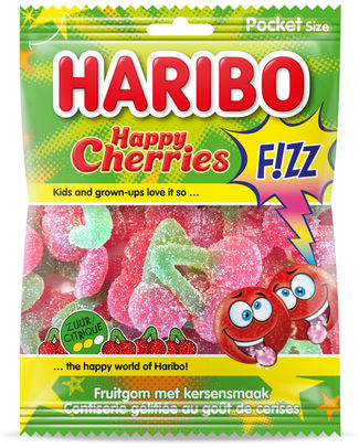 HARIBO 070GR HAPPY CHERRY FIZZ /28