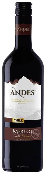 ANDES MERLOT ROOD 75CL /6