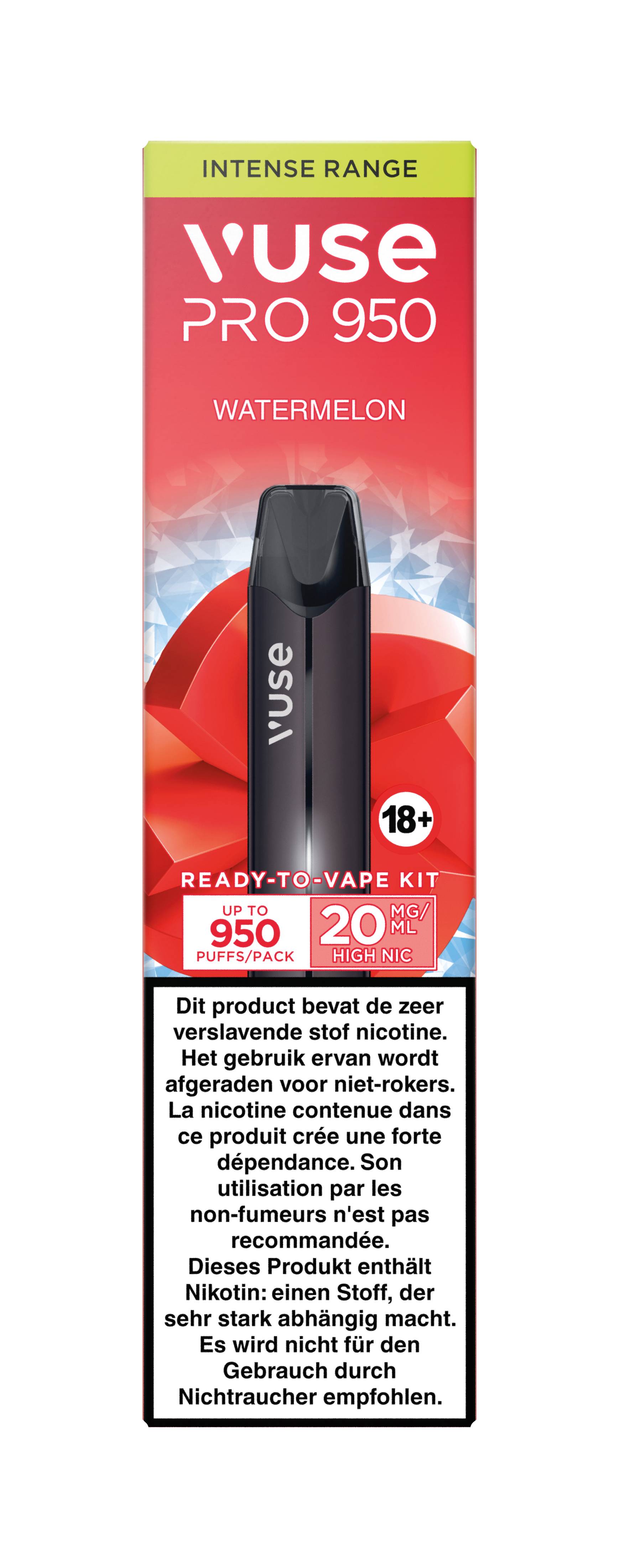 VUSE PRO 950 INTENSE 20 MG WATERMELON