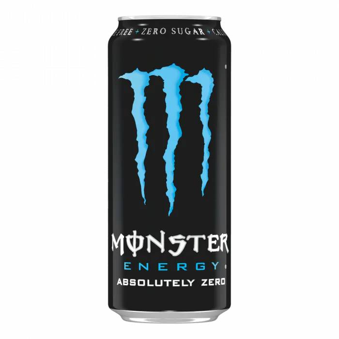 MONSTER 50CL ZERO BLUE CAN /24