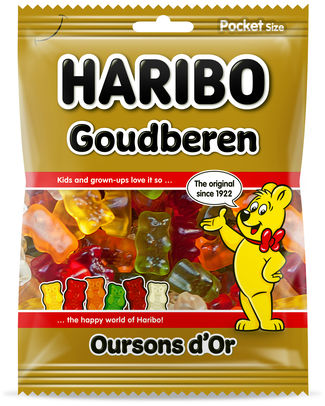 HARIBO 075GR GOUDBEREN /28