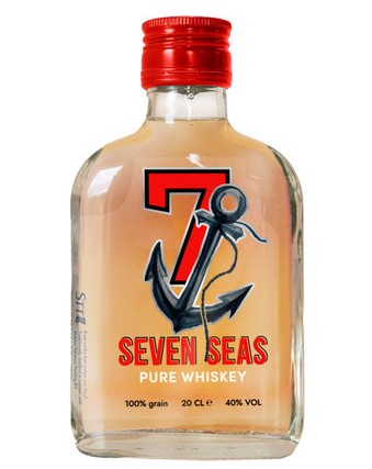 SEVEN SEAS WHISKEY 40% 20CL FLASK OW /6