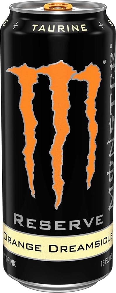 360075 MONSTER 50CL IMP RESERVE ORANGE DREAMSICLE /12