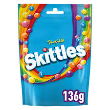 SKITTLES 136GR TROPICAL /15